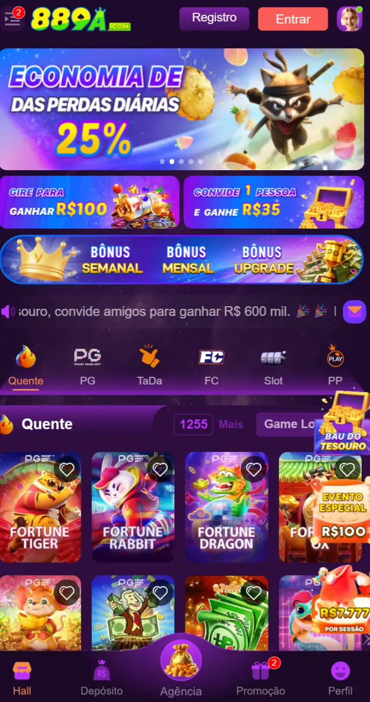 889a Cassino oficial slots populares Aproveite Hoje